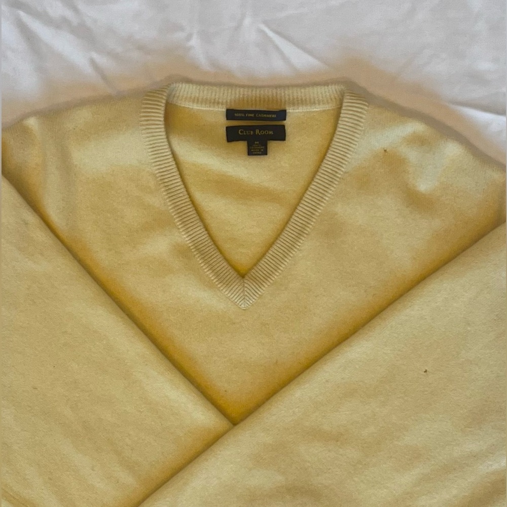 Cashmere Sweater - Butter Yellow